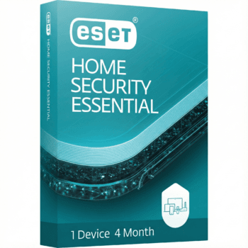 Eset Home Security Essential (Internet Security) 4 Month 1 [ PC , MAC , Linux ]