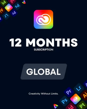 Adobe Creative Cloud Full Suite 1 Year - Private Account  – Worldwide