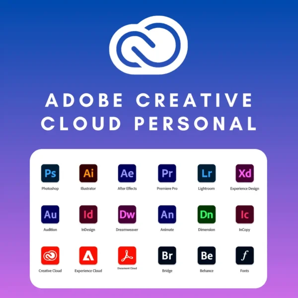 Adobe Creative Cloud All Apps - 14 Days - 1 Month - 2 Month - 3 Month ...